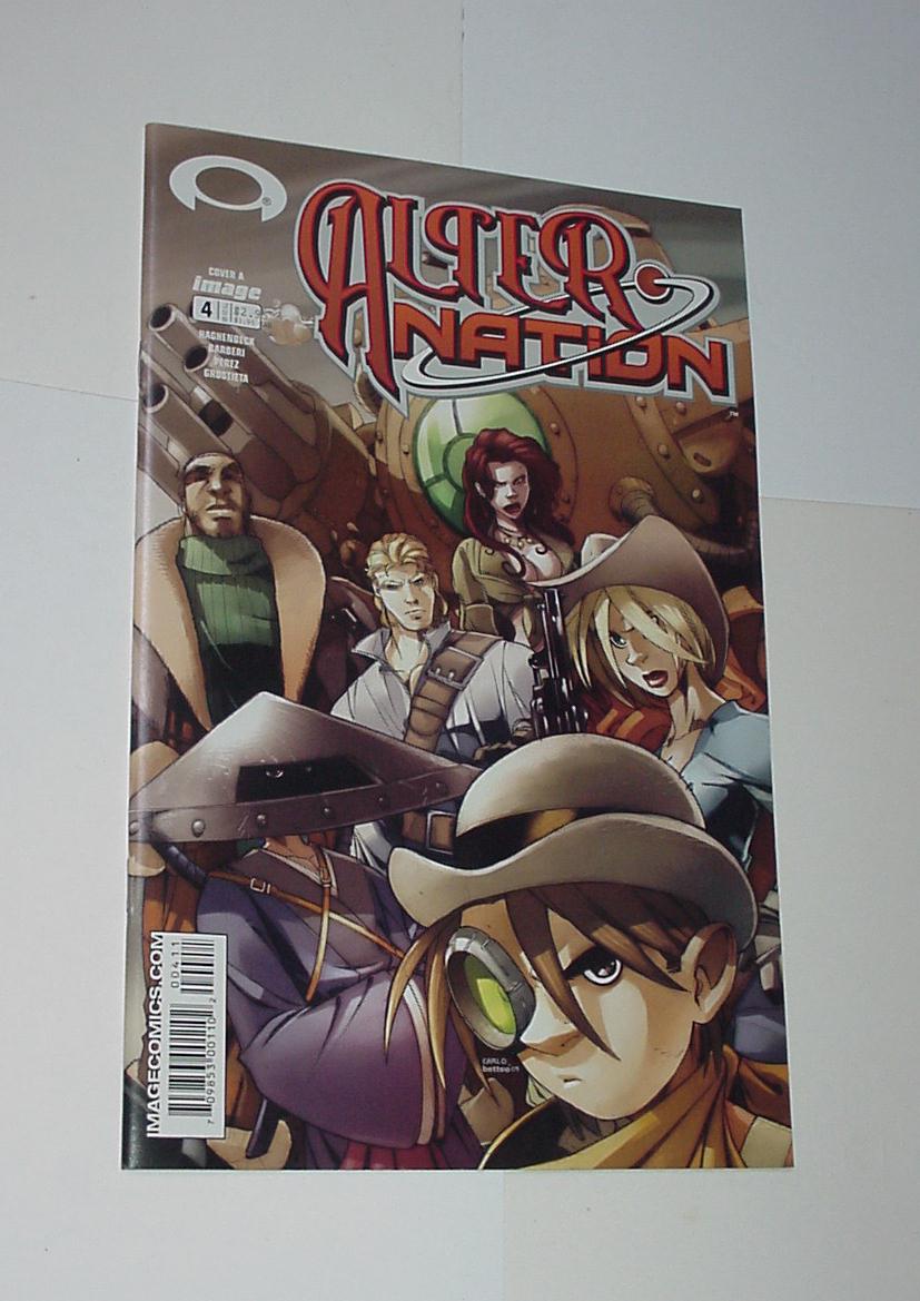 Alter Nation 4 NM Image Cover A FG Haghenbeck Carl