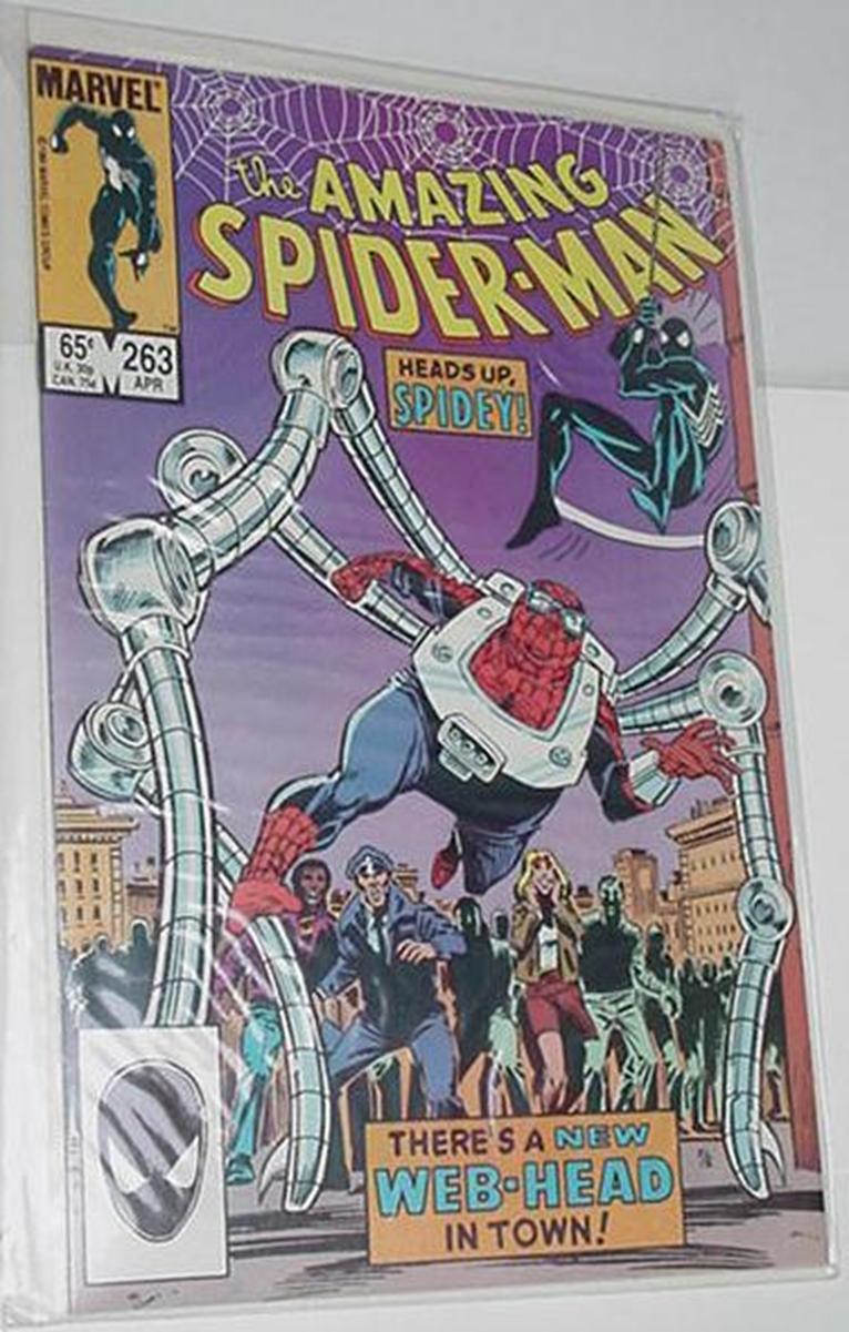 Amazing Spider-Man 263 Spider-Kid? Black Costume (
