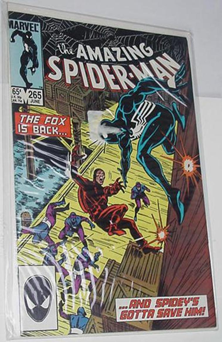 Amazing Spider-Man 265 Black Costume Tom DeFalco (
