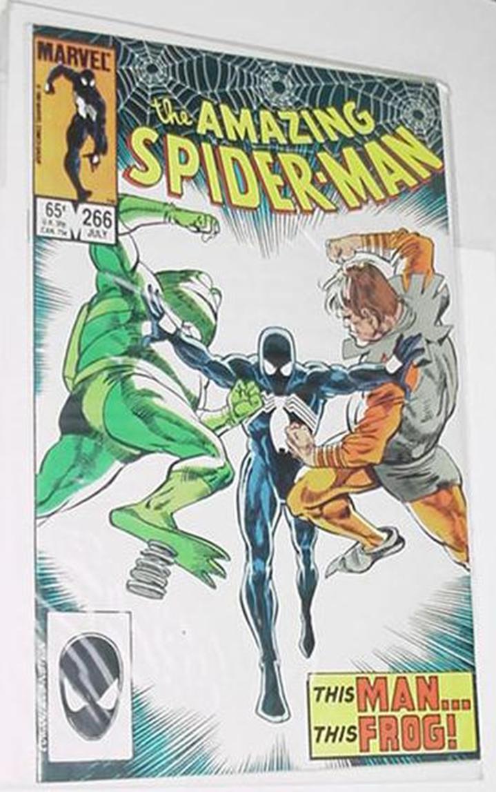 Amazing Spider-Man 266 Black Costume Peter David S