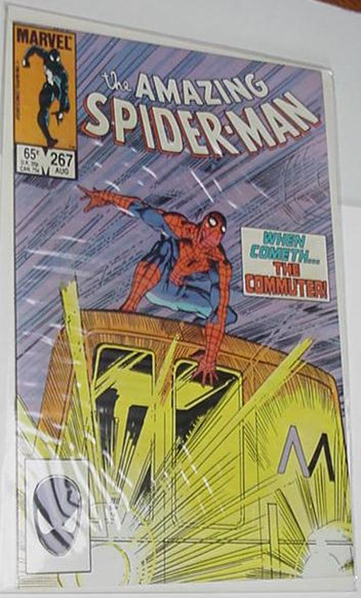 Amazing Spider-Man 267 Black Costume Peter David (