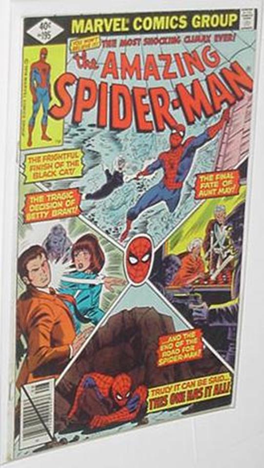Amazing Spider-Man 195 NM Black Cat Marv Wolfman 1