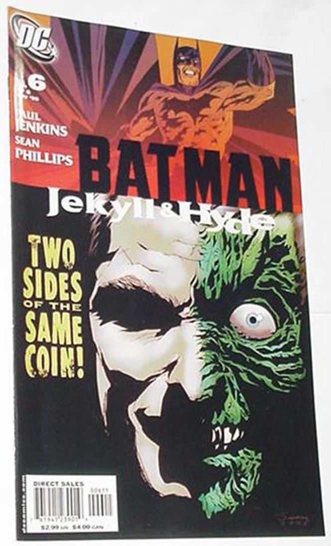 Batman Jekyll + Hyde 1,2,3,4,5,6 Jenkins Jae Lee