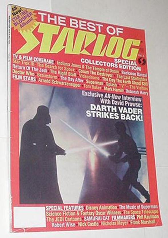 Best of Starlog Magazine 5 NM Empire Strikes Back