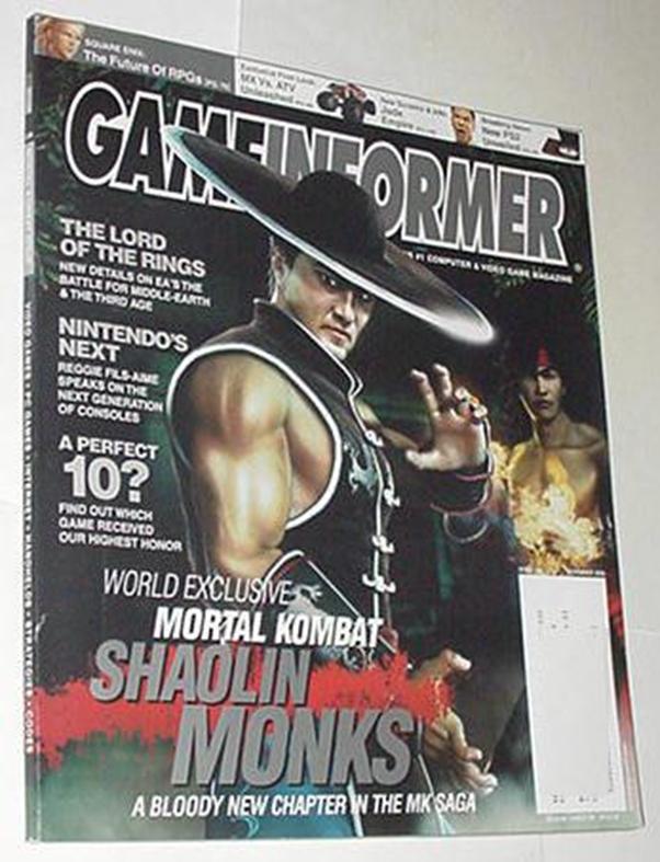 Game Informer 139 NM Mortal Kombat Raiden Cvr Jade
