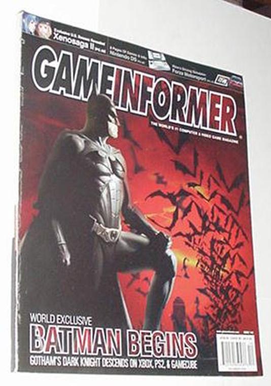 Game Informer 140 GD Batman Begins Cvr Half-Life 2