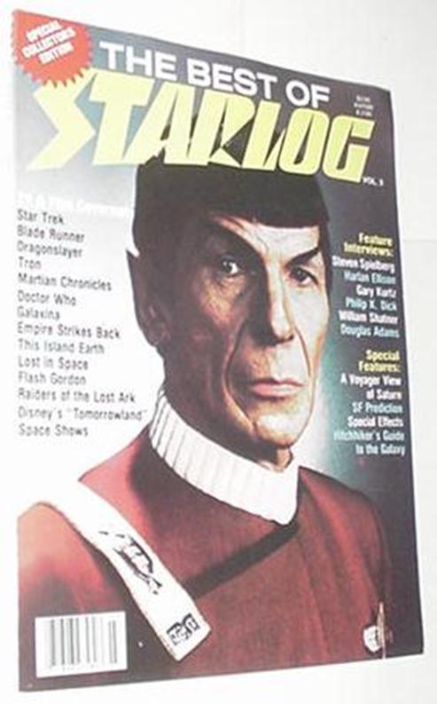 Best of Starlog 3 Spock Cvr Harlan Ellison Philip