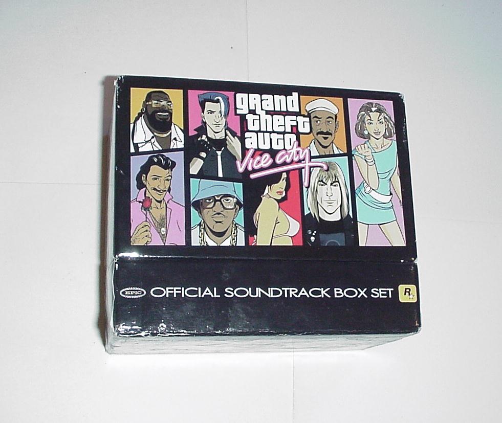 Grand Theft Auto Vice City Soundtrack Box Set VG