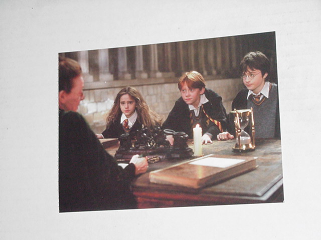 Harry Potter Sorcerer's Stone Postcard McGonagall
