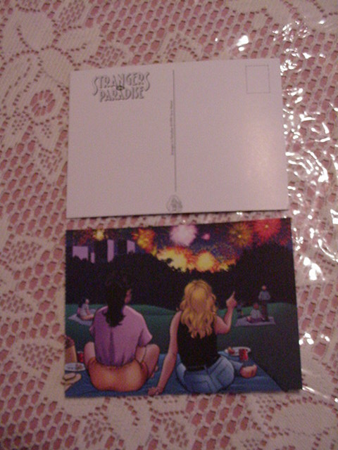 Strangers In Paradise Postcard 4th Terry Moore