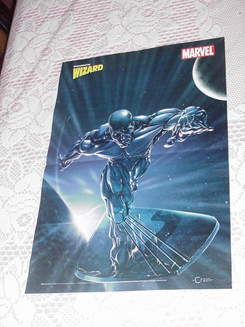 Silver Surfer Poster Clayton Crain Fantastic Four