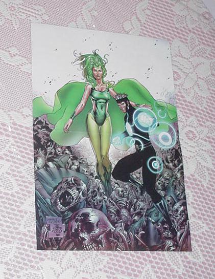 Havok + Polaris Poster Billy Tan X-Factor X-Men