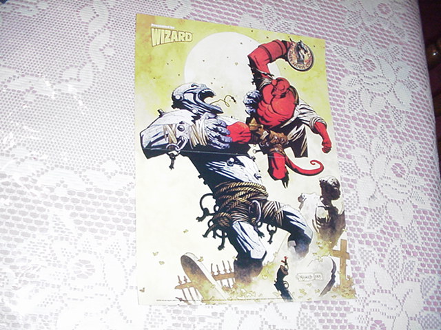 Hellboy Poster by creator Mike Mignola Movie 2004