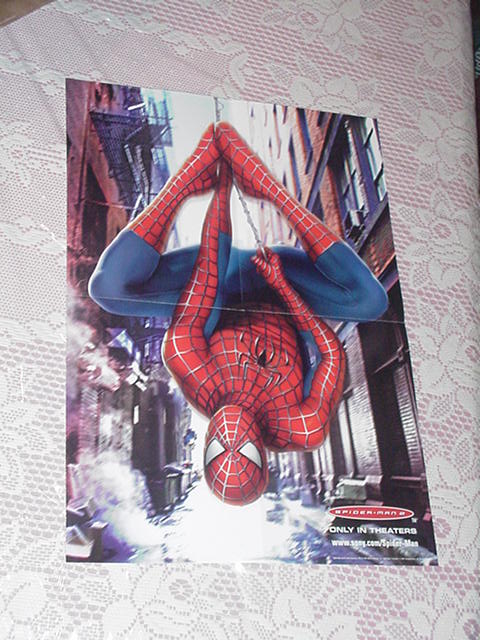Spider-Man Movie Poster Hanging