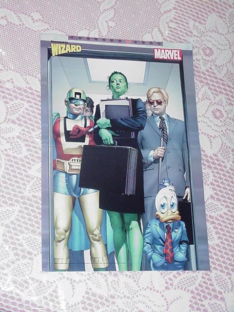 She Hulk Poster Mike Mayhew Howard the Duck