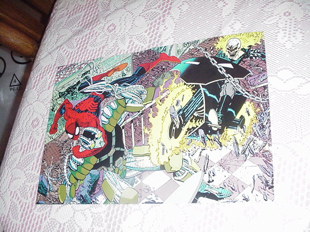 Spider-Man Ghost Rider Poster