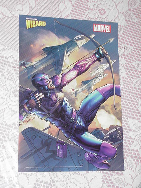 Hawkeye Disassembled Poster Brandon Peterson