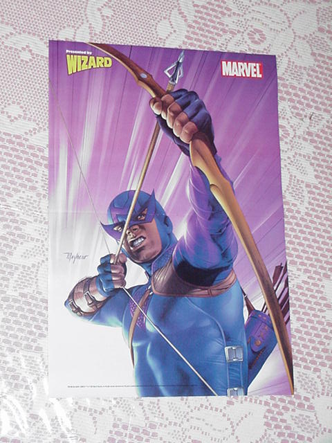 Hawkeye Returns Poster Mike Mayhew House of M