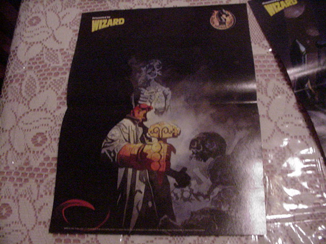 Hellboy Poster by Mike Mignola MOVIE 2002