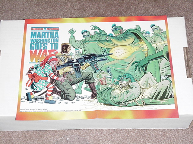 Martha Washington Poster Dave Gibbons