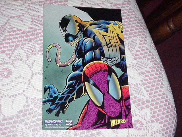 Marvel Masterprints Spider-Man vs Venom Bagley