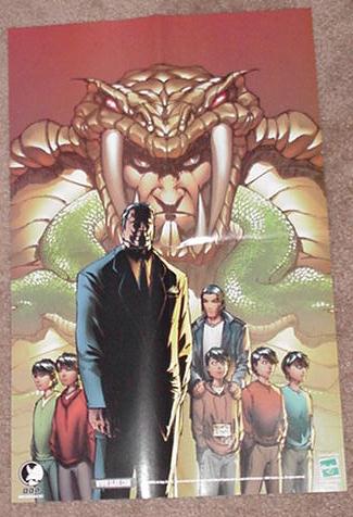Serpentor Poster G.I. Joe Michael Turner Fathom