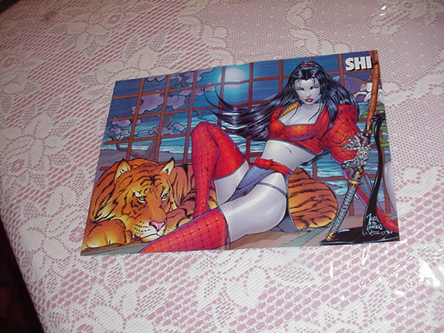Shi Pose Poster Billy Tucci Crusade