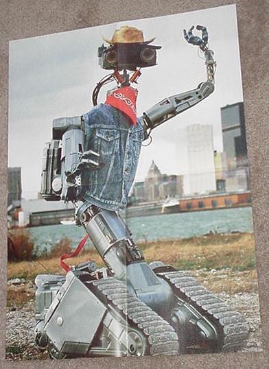 Short Circuit Johnny-5 Poster Los Lobos!