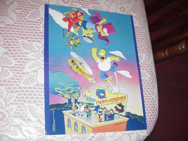 Simpsons Poster by Matt Groenig RARE Groening