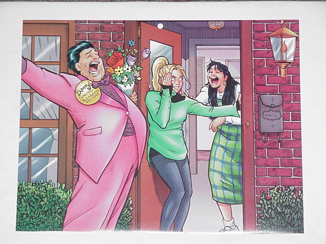 Strangers in Paradise Pinup Telegram Terry Moore