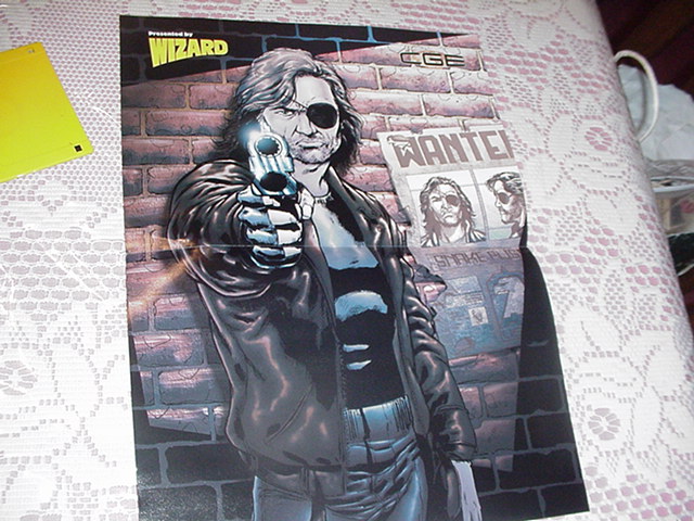 Snake Plisskin Poster Crossgen Escape From NY LA