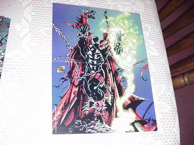 Spawn Poster by Tony Daniel (Green Glow)