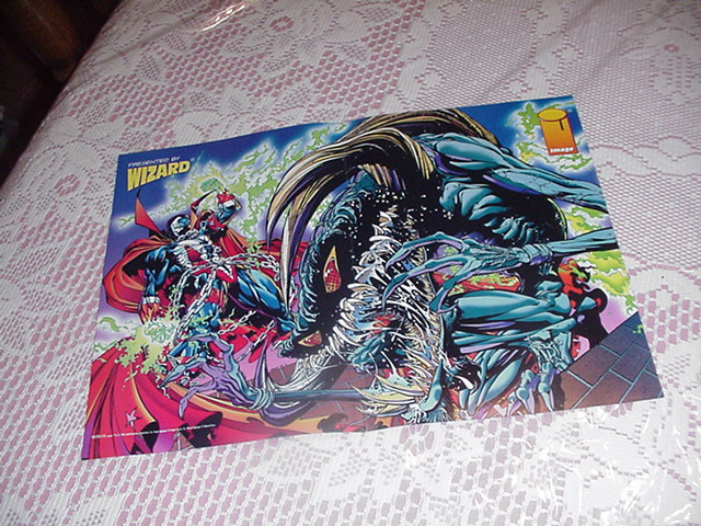Spawn V Violator Poster Bart Sears McFarlane