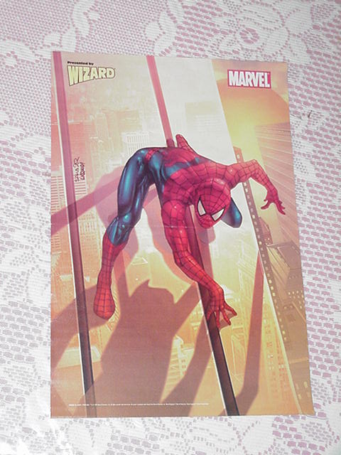 Spider-Man at Dawn Poster Salvador Larroca