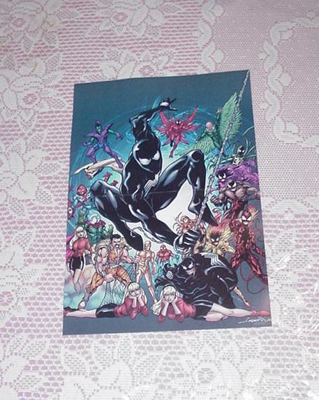 Spider-Man Back Black Poster Aaron Lopresti Venom