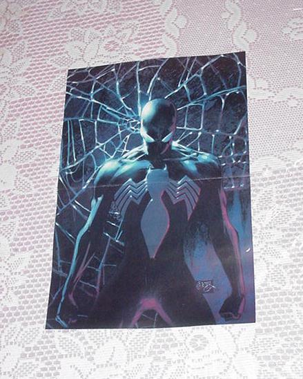 Spider-Man Black Costume Poster # 4 Ron Garney Web