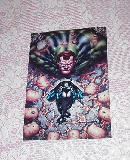 Spider-Man vs Sandman 3 Poster Scherberger Bl