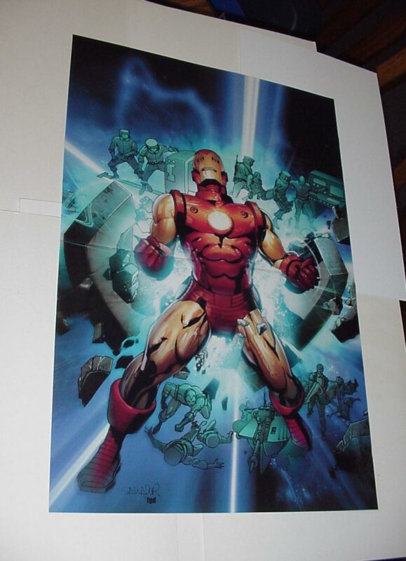 Iron Man Poster #68 vs A.I.M. Gene Colan Homage by Salvador Larroca ...